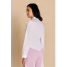 Anthonia — Chemise cintrée blanche made in France | CLÉCLÉ