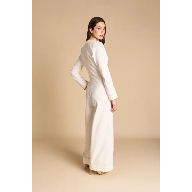 Astrée — Combinaison en denim bio made in France | CLÉCLÉ