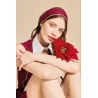 Bandeau bordeaux ajustable Marcetta | CLÉCLÉ