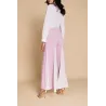 Daphné — Pantalon large violet made in France | CLÉCLÉ