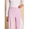 Daphné — Pantalon large violet made in France | CLÉCLÉ